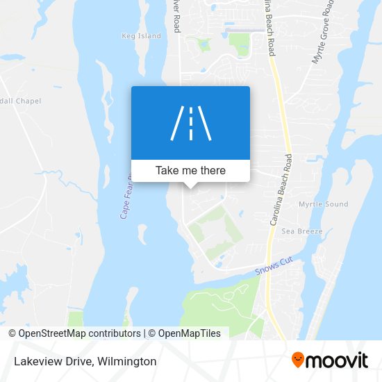 Mapa de Lakeview Drive