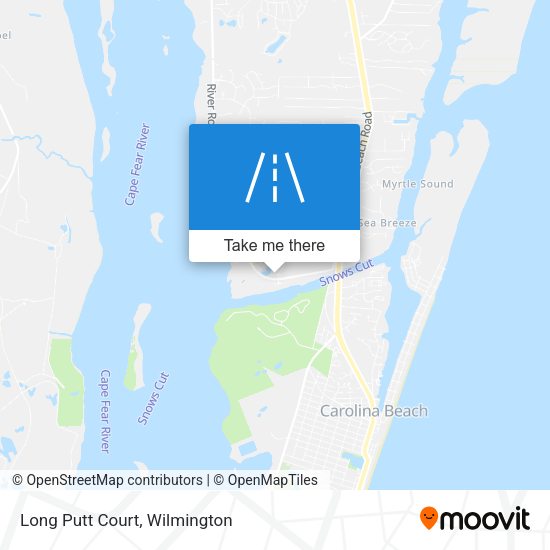 Long Putt Court map