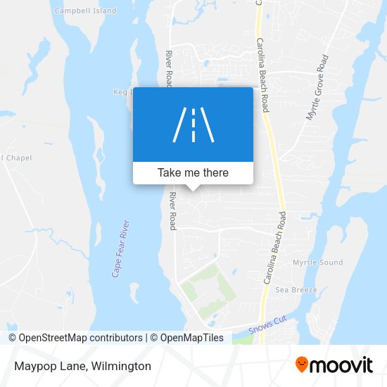 Mapa de Maypop Lane