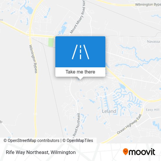 Rife Way Northeast map