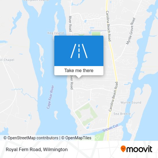 Royal Fern Road map