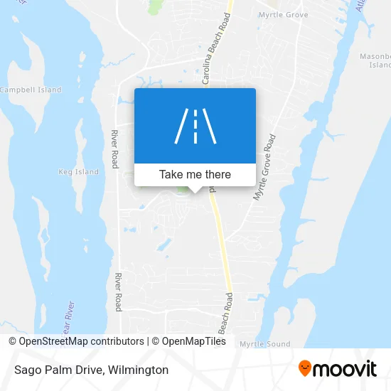 Sago Palm Drive map