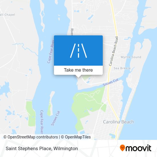 Saint Stephens Place map