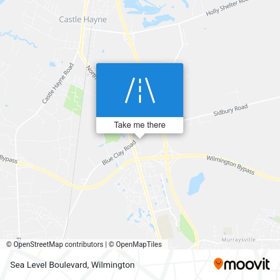 Sea Level Boulevard map