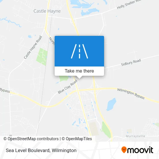 Sea Level Boulevard map