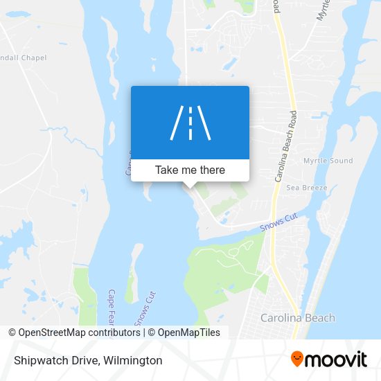 Shipwatch Drive map