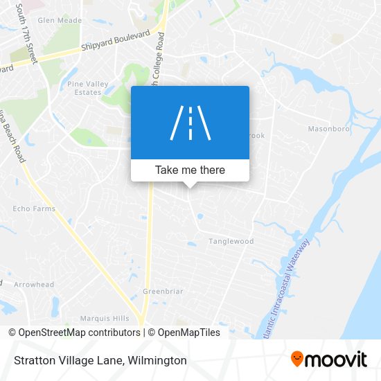 Mapa de Stratton Village Lane