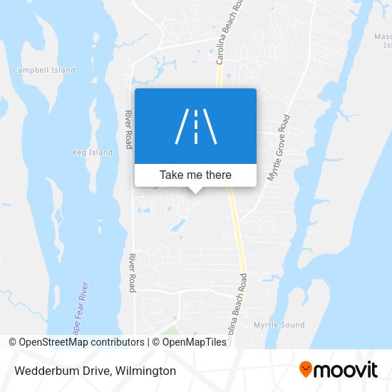 Wedderbum Drive map