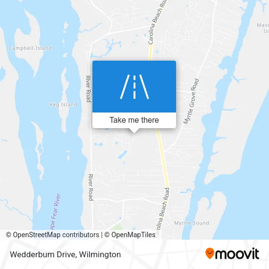 Wedderbum Drive map