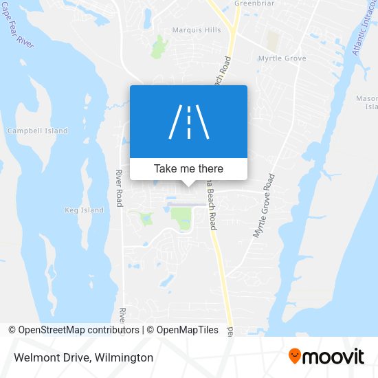 Mapa de Welmont Drive