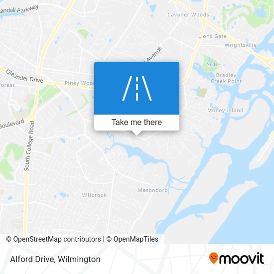 Mapa de Alford Drive