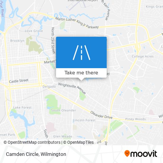 Camden Circle map