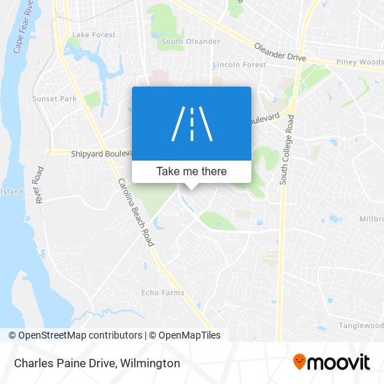 Charles Paine Drive map