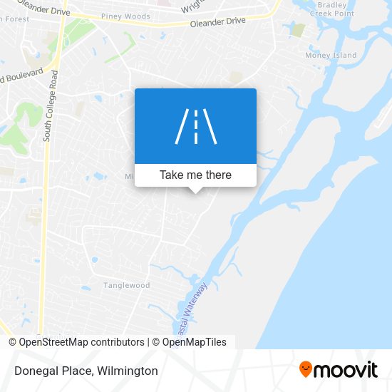 Mapa de Donegal Place