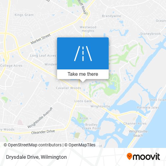 Drysdale Drive map