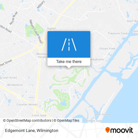 Edgemont Lane map