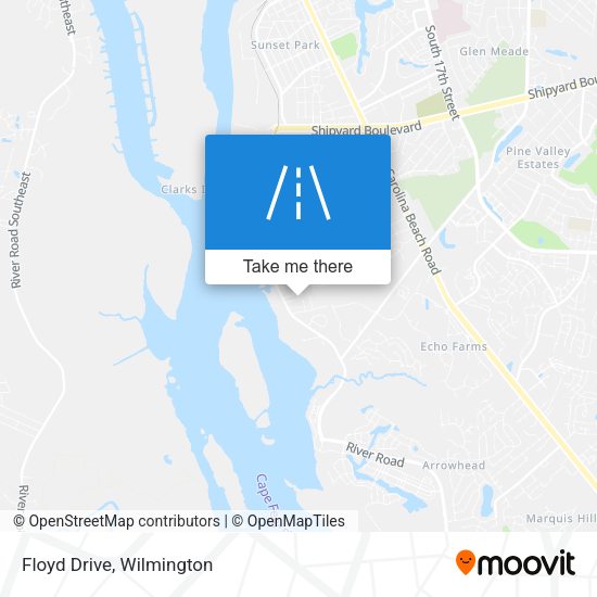 Mapa de Floyd Drive