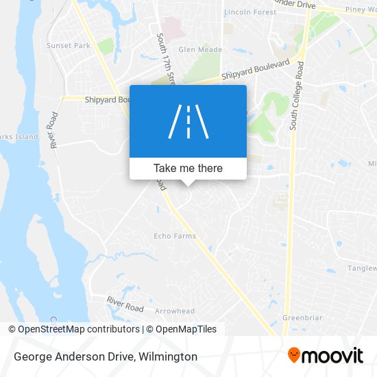 George Anderson Drive map