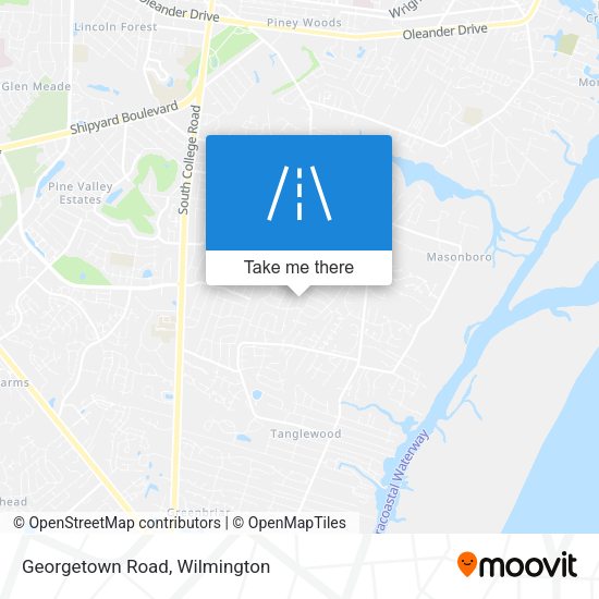 Mapa de Georgetown Road