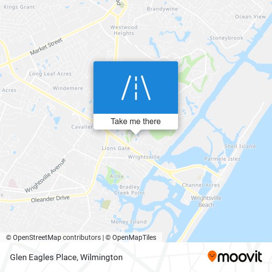 Glen Eagles Place map