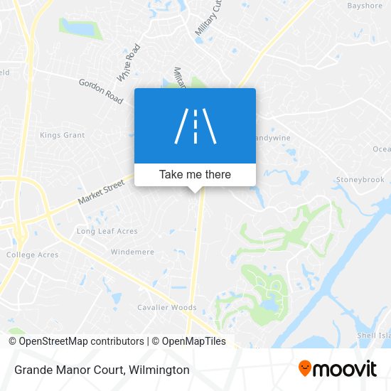Grande Manor Court map