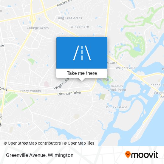Greenville Avenue map