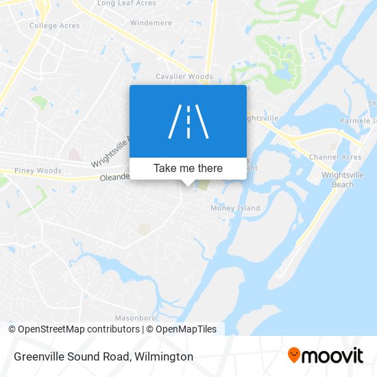 Greenville Sound Road map