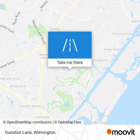 Mapa de Gunston Lane