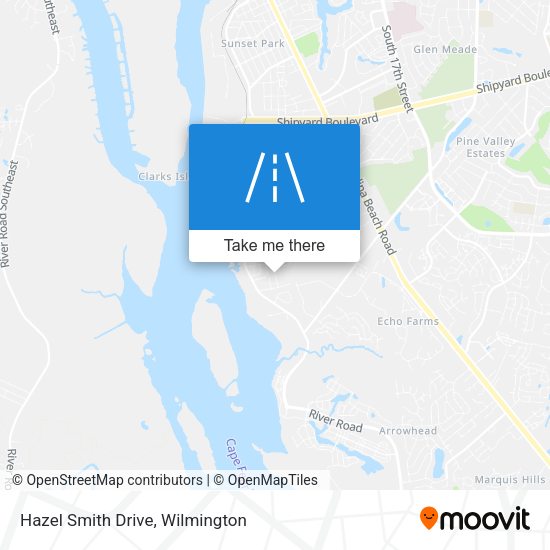 Hazel Smith Drive map