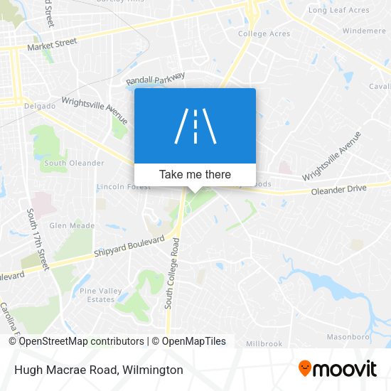 Hugh Macrae Road map