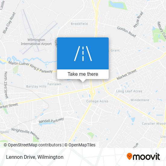 Lennon Drive map