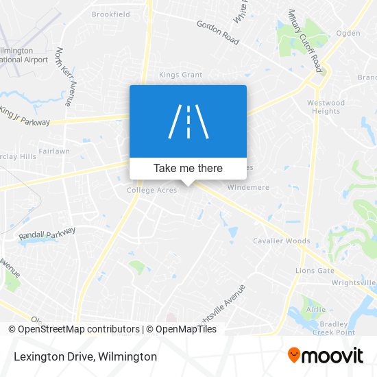 Lexington Drive map
