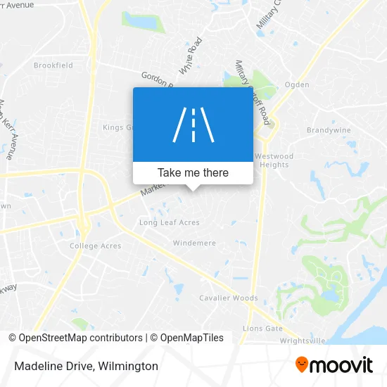 Madeline Drive map