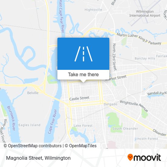 Magnolia Street map