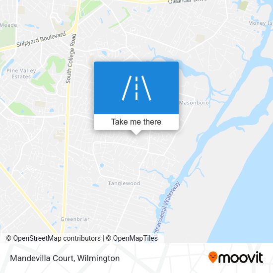 Mandevilla Court map