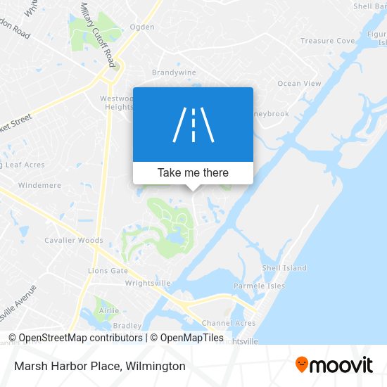 Marsh Harbor Place map