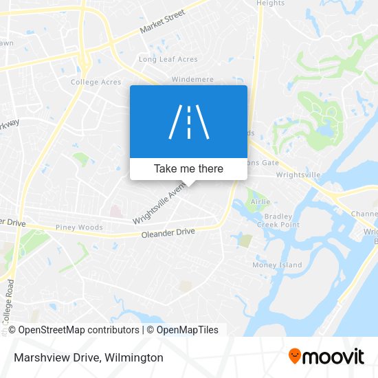 Marshview Drive map