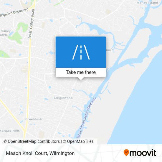 Mason Knoll Court map