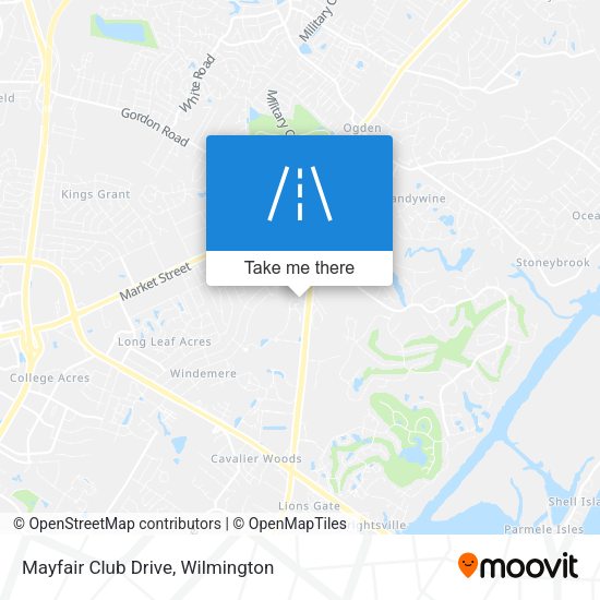 Mayfair Club Drive map