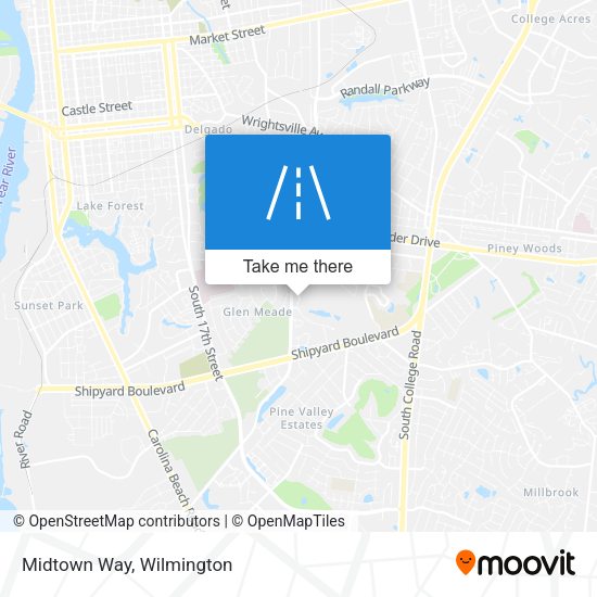 Mapa de Midtown Way