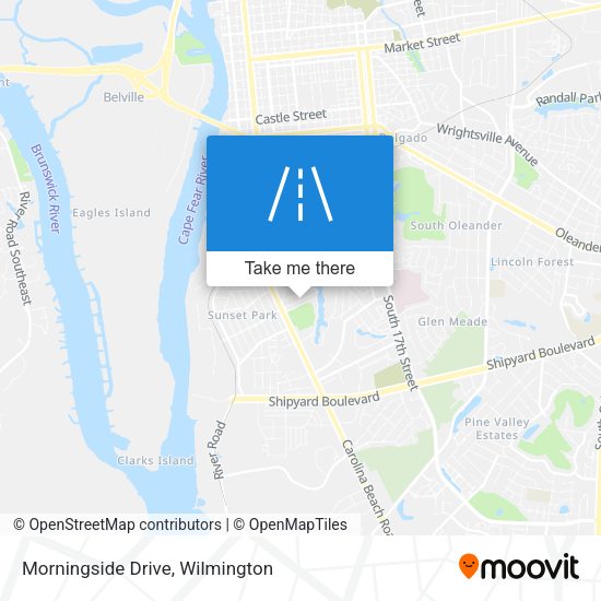 Morningside Drive map