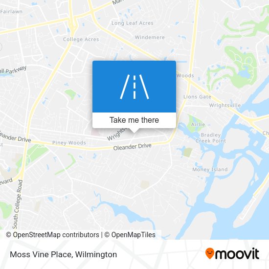 Moss Vine Place map