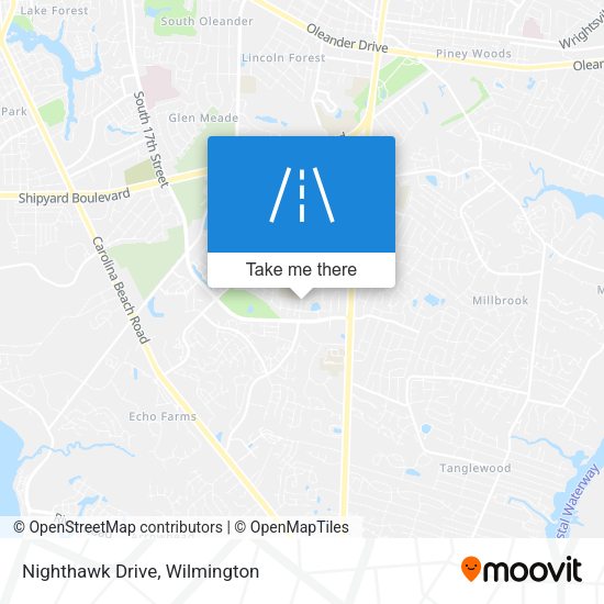 Mapa de Nighthawk Drive