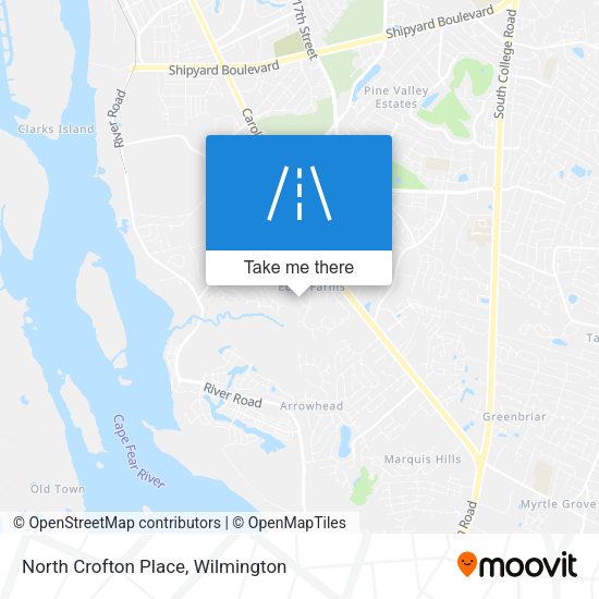 Mapa de North Crofton Place
