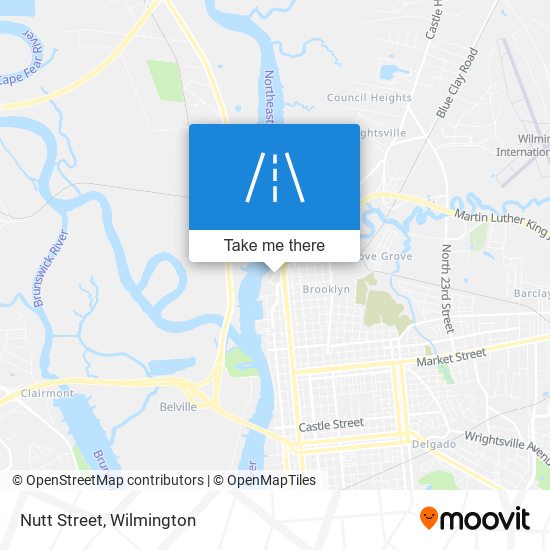 Nutt Street map