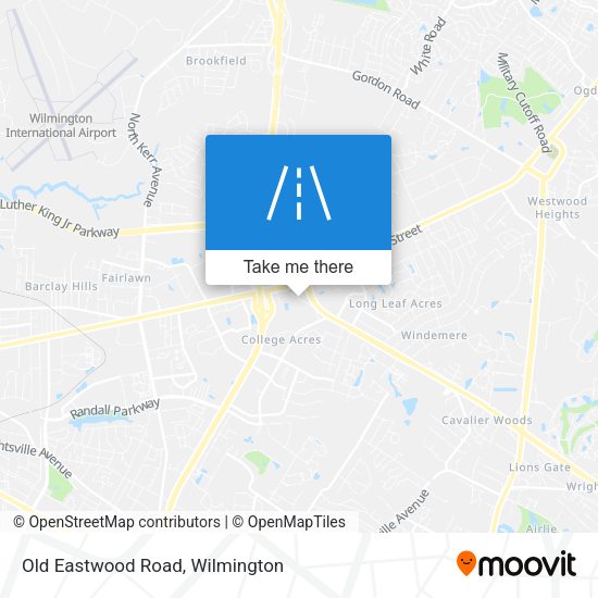Old Eastwood Road map
