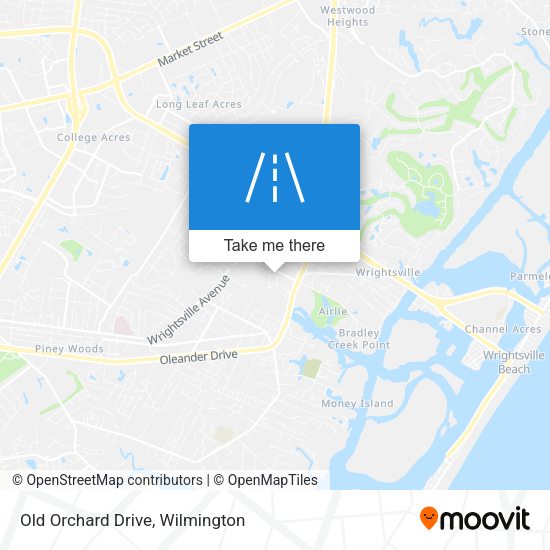 Mapa de Old Orchard Drive
