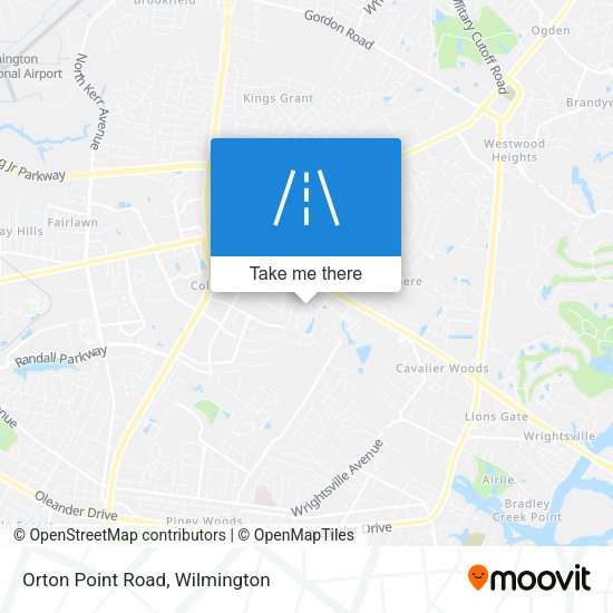 Mapa de Orton Point Road