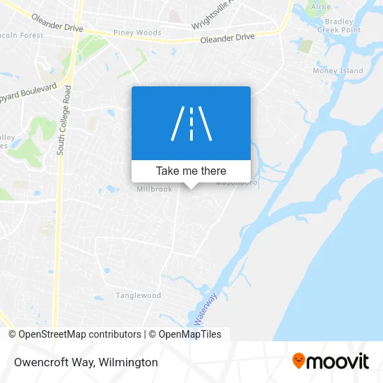 Owencroft Way map
