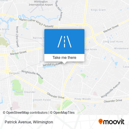 Mapa de Patrick Avenue